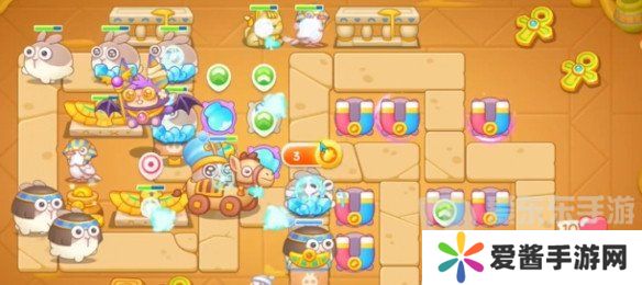 保卫萝卜4法老归来第97关怎么过 法老归来第97关完美通关攻略