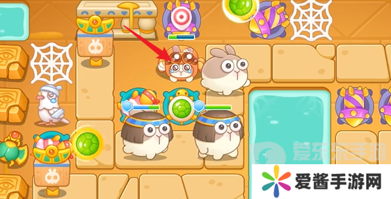 保卫萝卜4法老归来第75关怎么打 法老归来第75关图文攻略教程