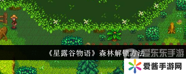 星露谷物语森林怎么解锁 森林解锁方法介绍