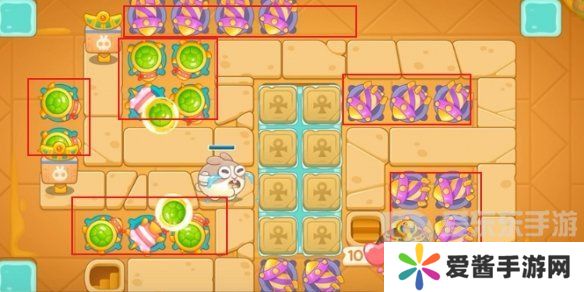 保卫萝卜4法老归来第75关怎么打 法老归来第75关图文攻略教程