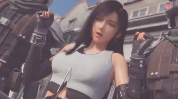 lvl3toaste蒂法切上衣的整个过程原版,最终幻想7蒂法衣服被剪在哪里找