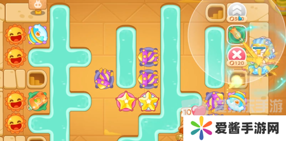 保卫萝卜4法老归来第96关怎么过 法老归来第96关图文通关教程