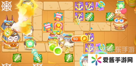 保卫萝卜4法老归来第65关怎么过 法老归来第65关打法攻略