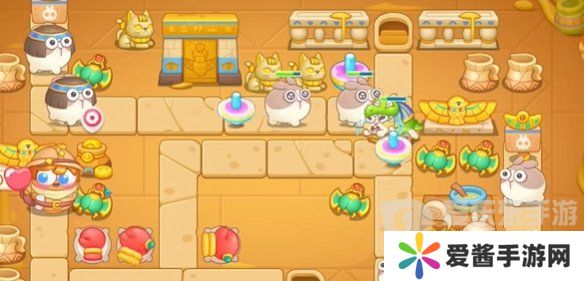 保卫萝卜4法老归来第58关怎么过 法老归来第58关通关流程图