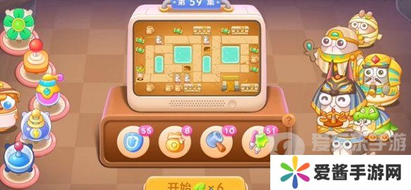 保卫萝卜4法老归来第59关怎么打 法老归来第59关通关必看指南