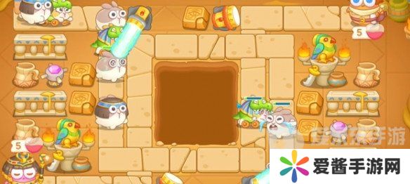 保卫萝卜4法老归来第66关怎么过 法老归来第66关通关教程