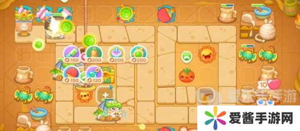 保卫萝卜4法老归来第55关怎么过 法老归来第55关打法攻略