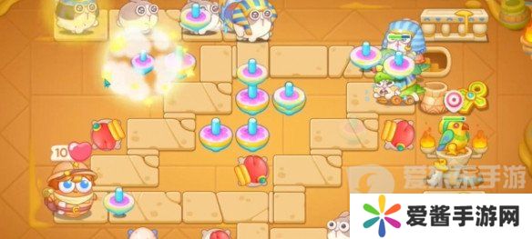 保卫萝卜4法老归来第52关怎么过 法老归来第52关通关攻略详解