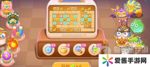 保卫萝卜4法老归来第57关怎么过 法老归来第57关详细通关流程