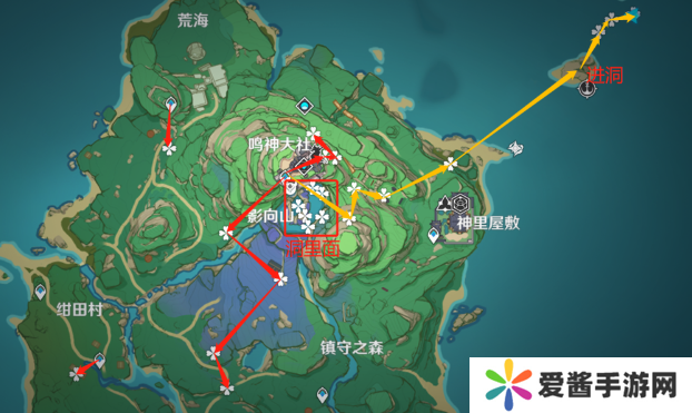 原神5.0鬼兜虫采集路线 2024鬼兜虫在哪里采集[多图]图片3