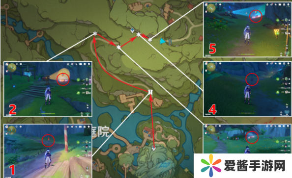 原神隐众游园南礼券在哪里收集 隐众游园南礼券位置汇总攻略[多图]图片2