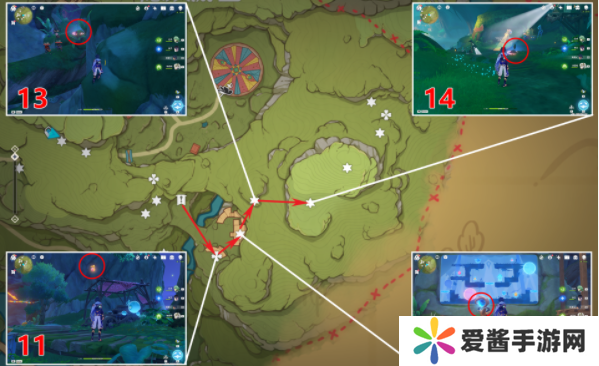 原神隐众游园南礼券在哪里收集 隐众游园南礼券位置汇总攻略[多图]图片5