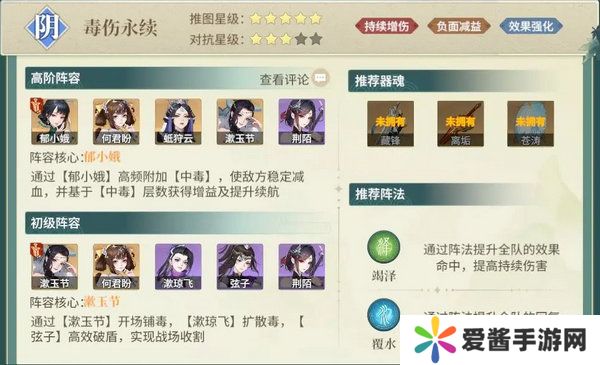 江湖如梦阵容搭配攻略 新手阵容如何搭配更好[多图]图片5