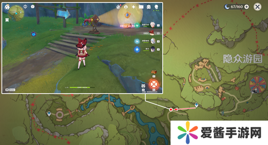 原神隐众游园绮光彩灯解密攻略 隐众游园绮光彩灯位置大全[多图]图片2