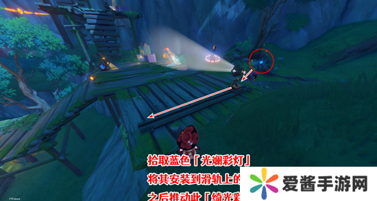 原神隐众游园绮光彩灯解密攻略 隐众游园绮光彩灯位置大全[多图]图片7