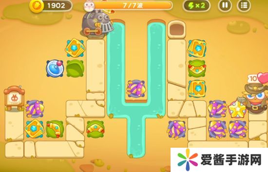 保卫萝卜4波仔很忙第7关攻略 波仔很忙第七关图文通关教程[多图]图片5