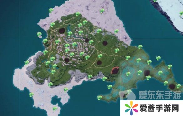 幻兽帕鲁樱花岛全翠叶鼠雕像位置在哪里 樱花岛全翠叶鼠雕像位置汇总分享